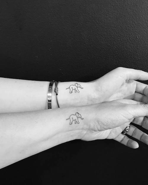 mother daughter tattoos