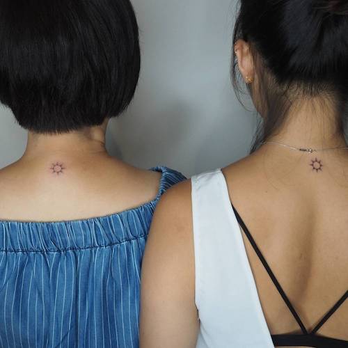 mother daughter tattoos