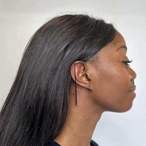 neck tattoo women