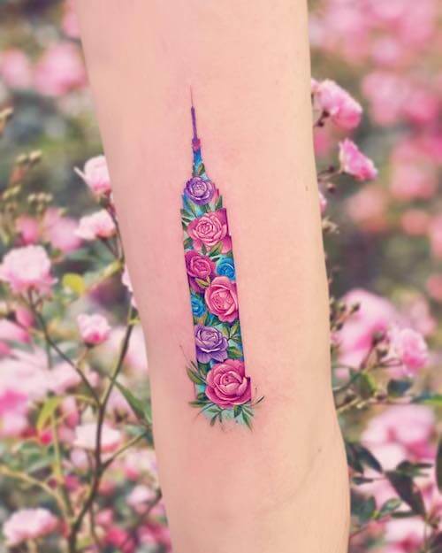 rose tattoo