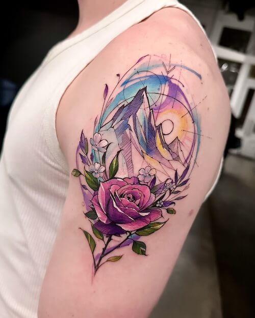 rose tattoo