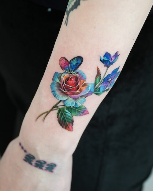 rose tattoo