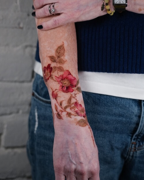rose tattoo