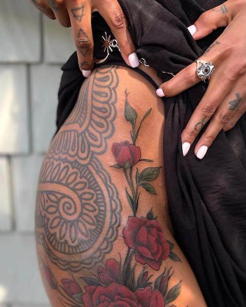 rose tattoo