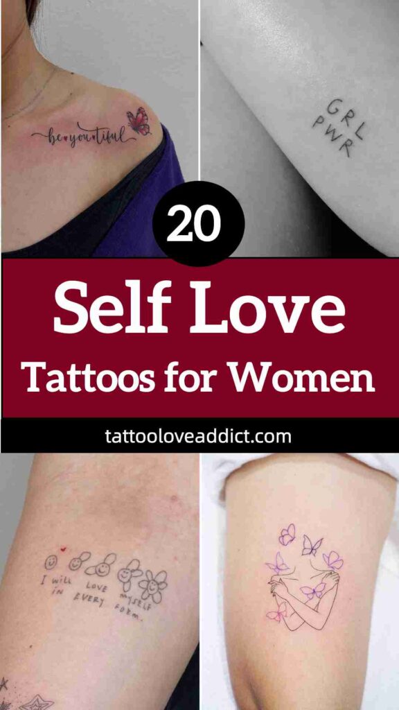 self love tattoo ideas for women