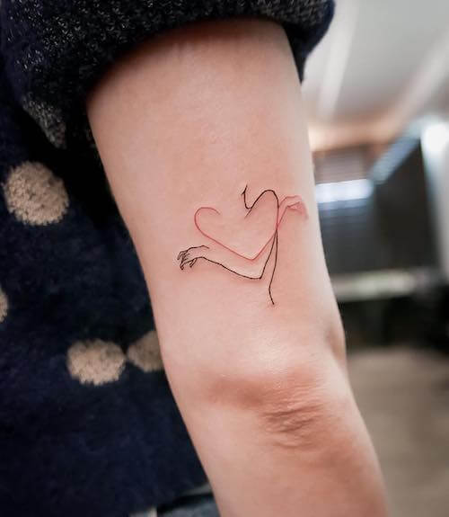 self love tattoo women