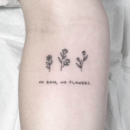 self love tattoo women