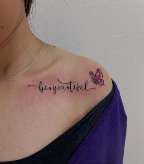 self love tattoo women