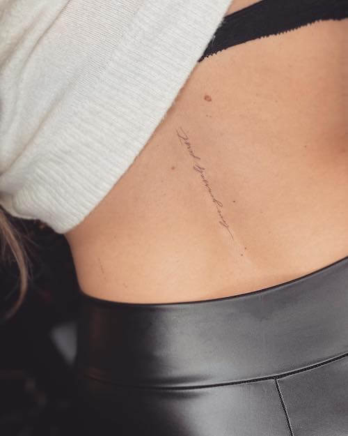 self love tattoo women
