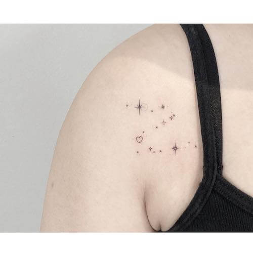 shoulder tattoos women