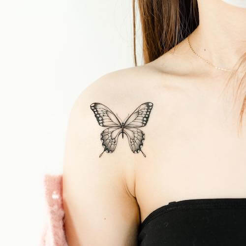 shoulder tattoos women