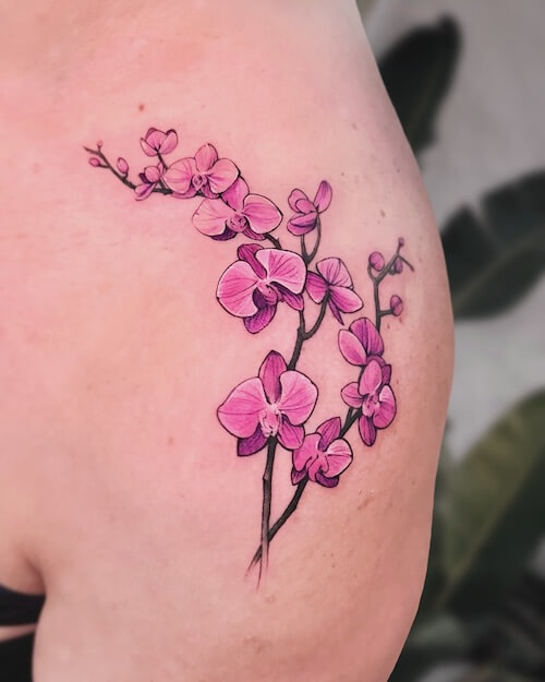 shoulder tattoos women