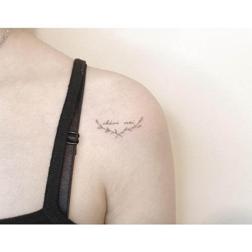 shoulder tattoos women