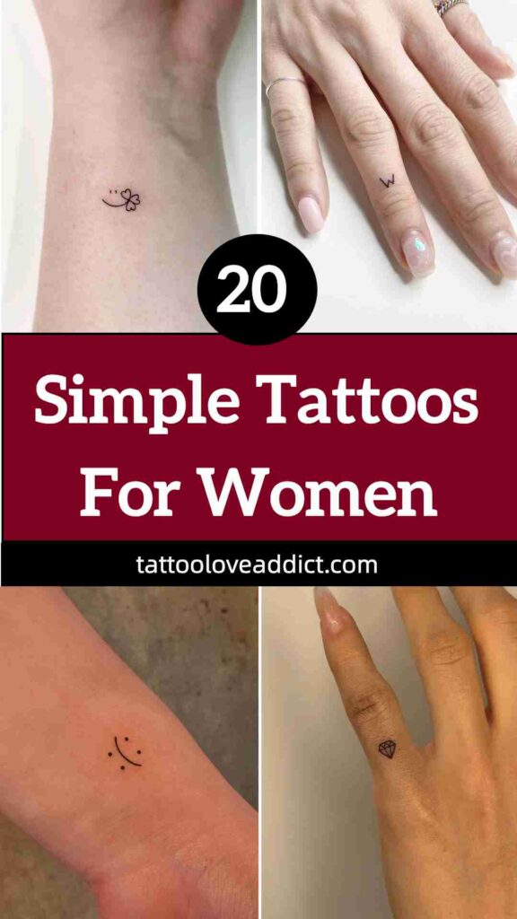meaningful simple tattoos for women collage