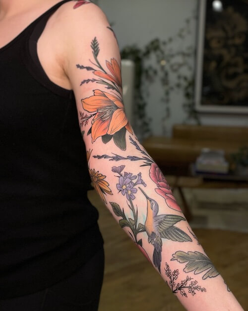 sleeve tattoos women