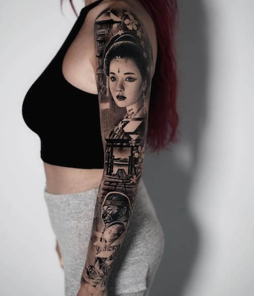 sleeve tattoos women
