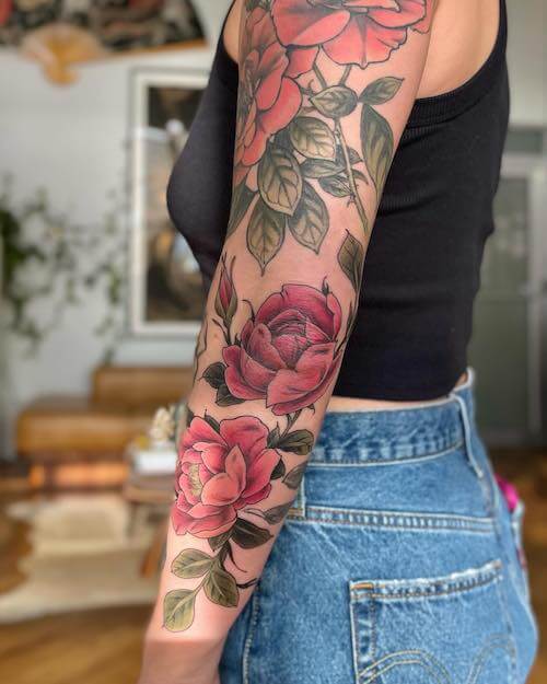sleeve tattoos women