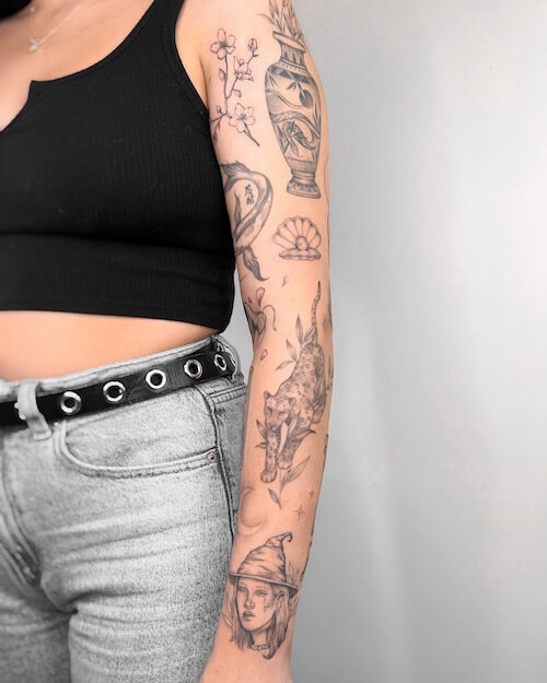 sleeve tattoos women