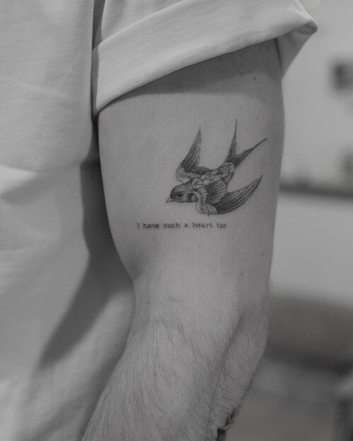 small tattoos men