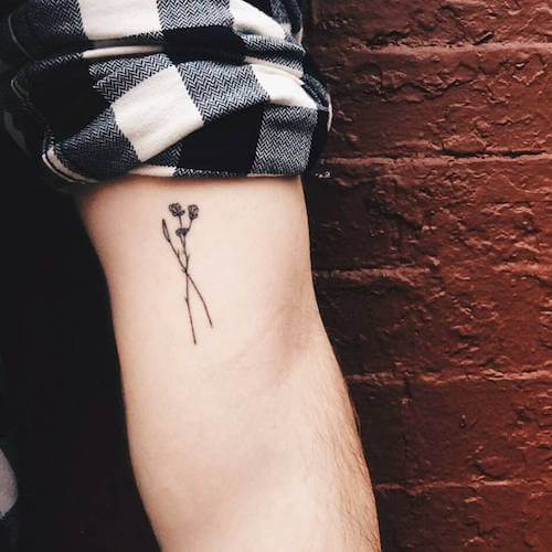 small tattoos men