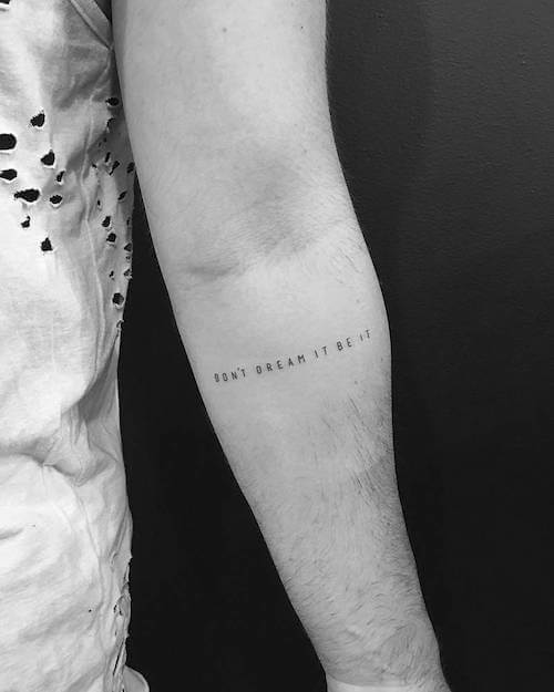 small tattoos men