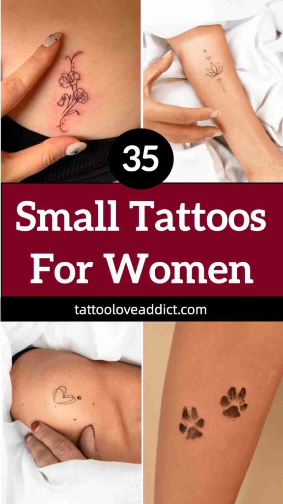 small tattoos women