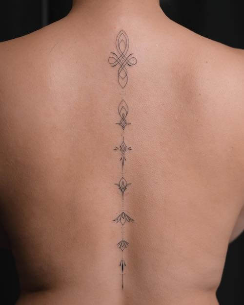 spine tattoos