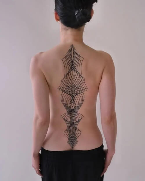 spine tattoos