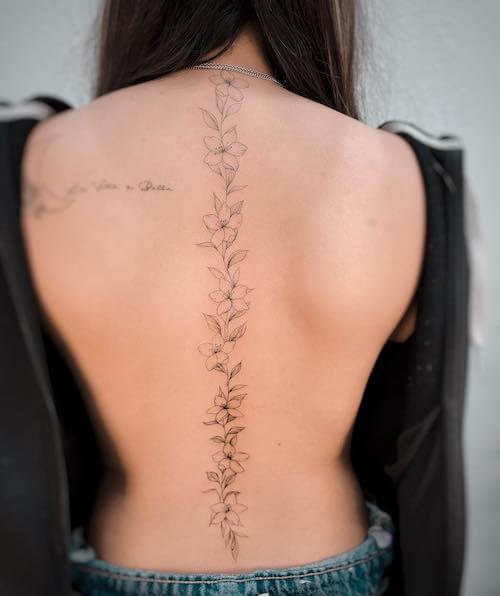 spine tattoos