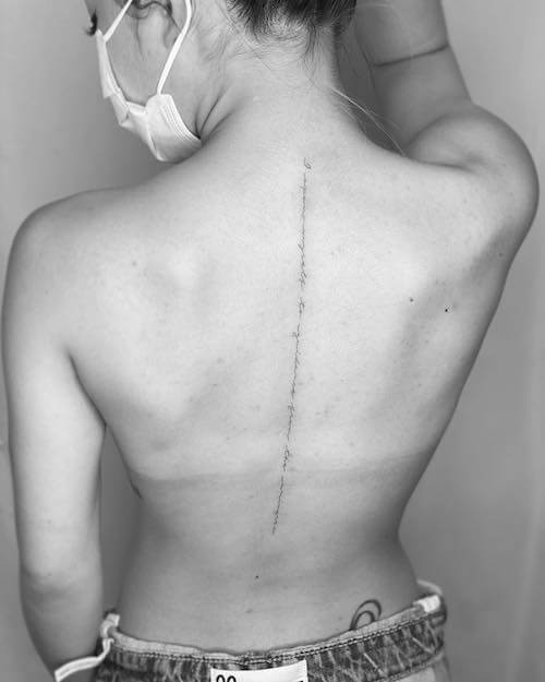 spine tattoos