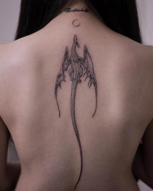 spine tattoos