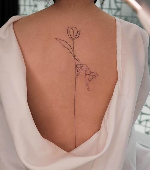 spine tattoos