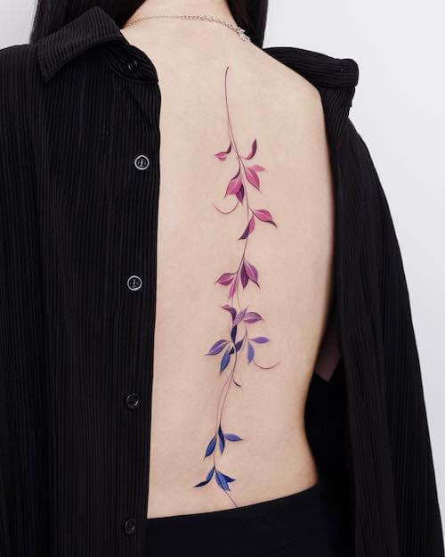 spine tattoos