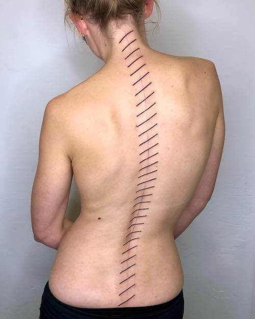 spine tattoos