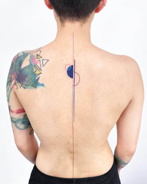 spine tattoos