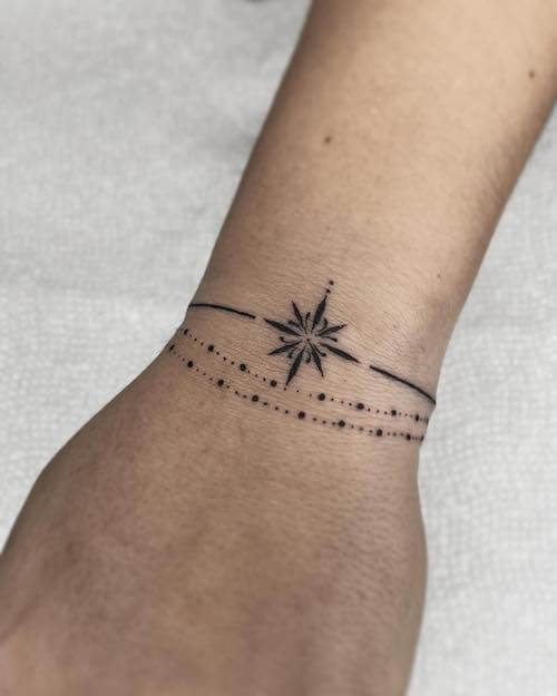 star tattoos women