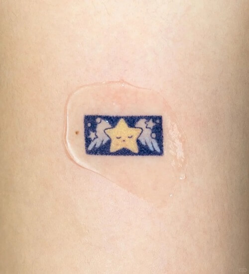 star tattoos women