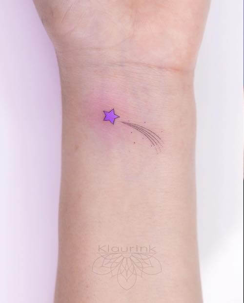 star tattoos women