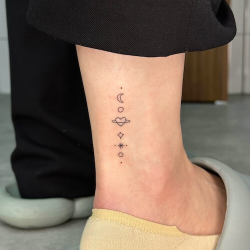 star tattoos women