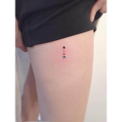 thigh tattoo for women