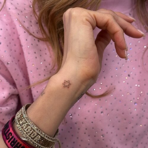 wrist tattoo women