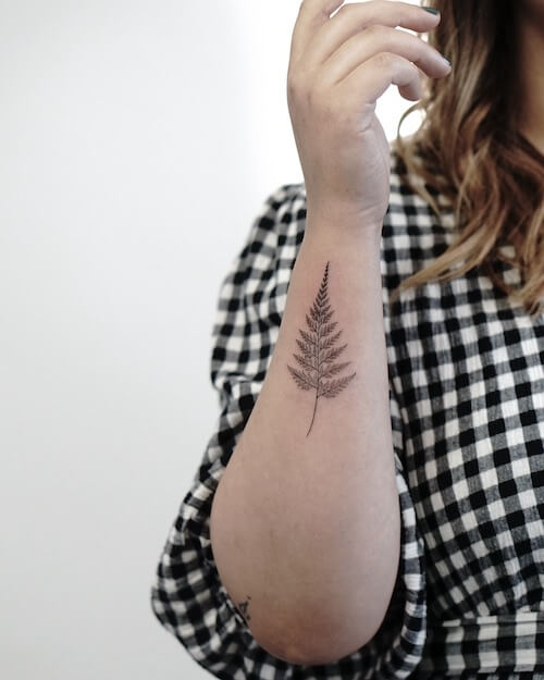 wrist tattoo women