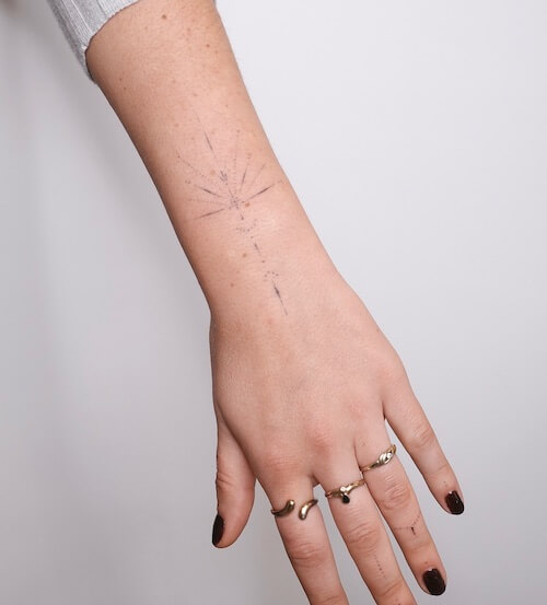 wrist tattoo women