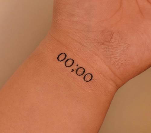 wrist tattoo women