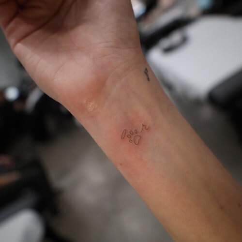 wrist tattoo women