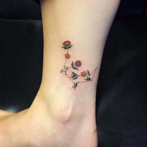 Aquarius tattoos for women