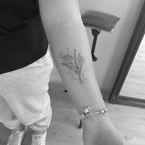 Aquarius tattoos for women