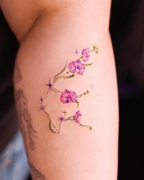Aquarius tattoos for women