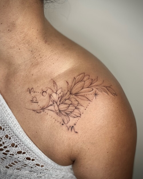 Capricorn tattoos for women