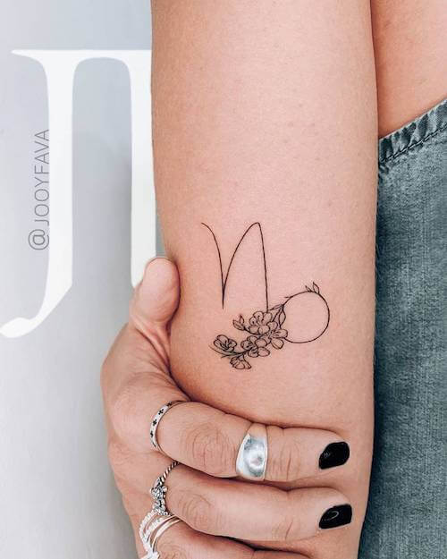 Capricorn tattoos for women